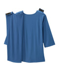 Women's Open Back Active Crew Neck Top - Silverts 2