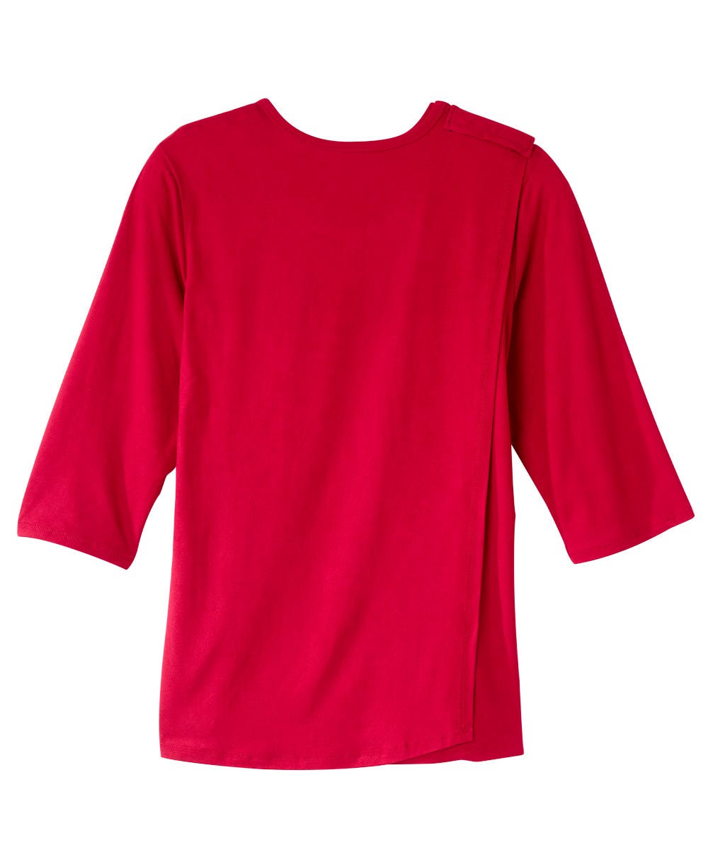 Women's Open Back Active Crew Neck Top - Silverts 30