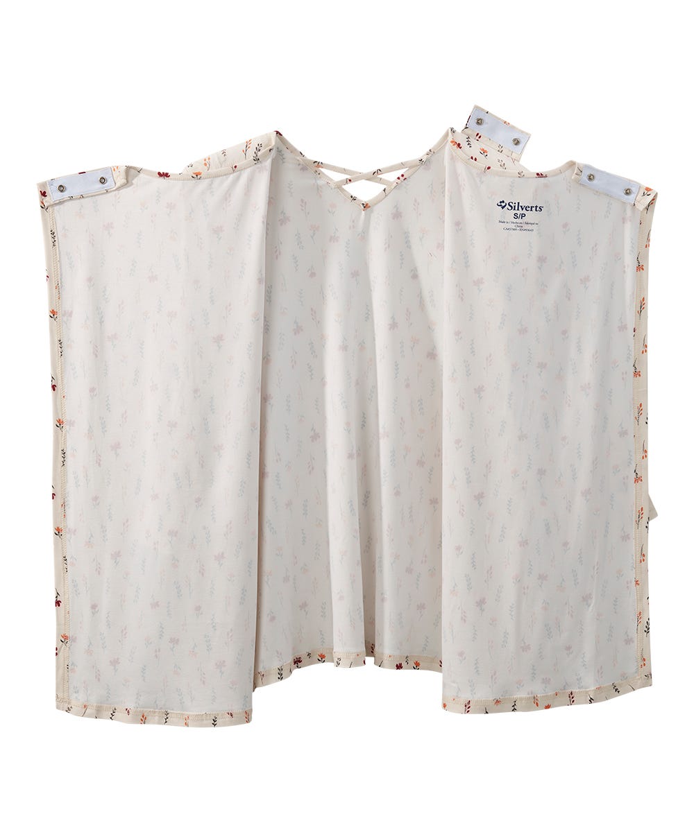 Women's Open Back Criss Cross Neckline Top - Silverts 3