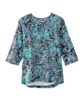 Women's Open Back Criss Cross Neckline Top - Silverts 7