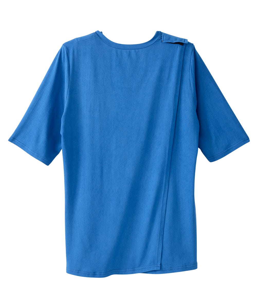 Women's Open Back Embroidered T-Shirt - Silverts 12