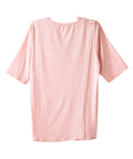Women's Open Back Embroidered T-Shirt - Silverts 5