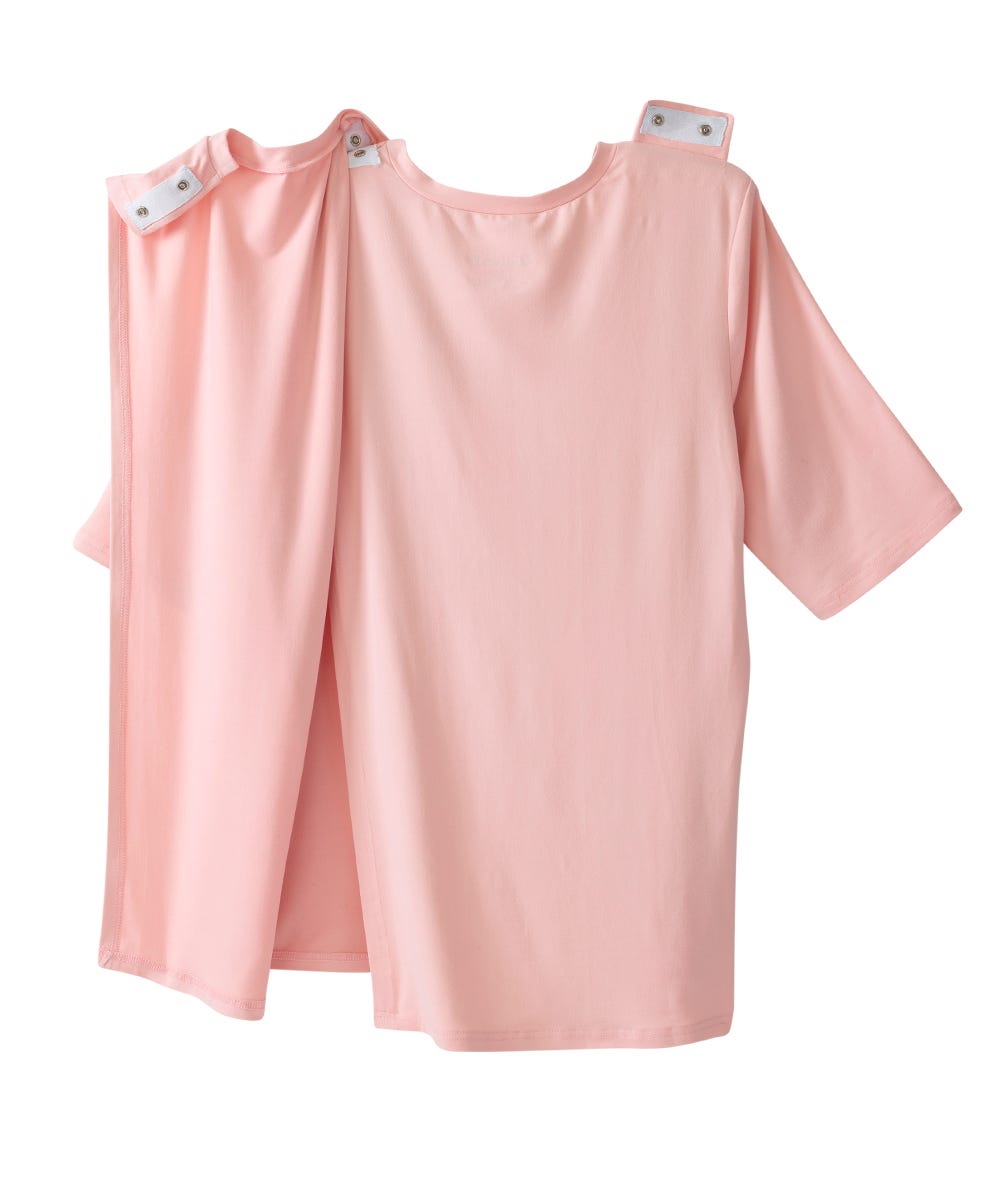 Women's Open Back Embroidered T-Shirt - Silverts 6