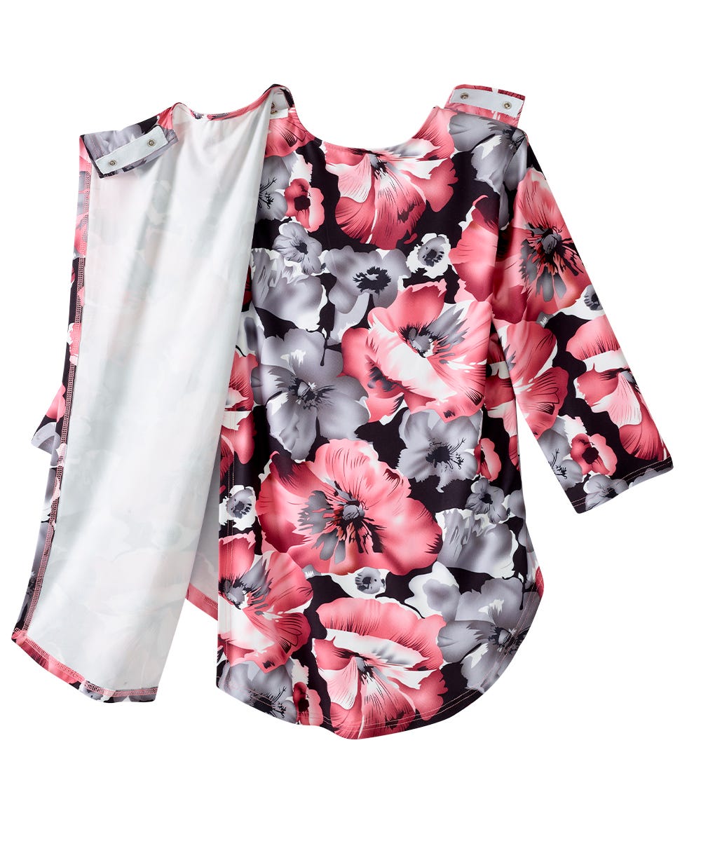Women's Open Back High-Low Top - Clearance - Silverts 33
