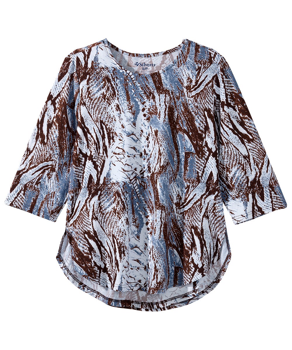 Women's Open Back High-Low Top - Silverts 16