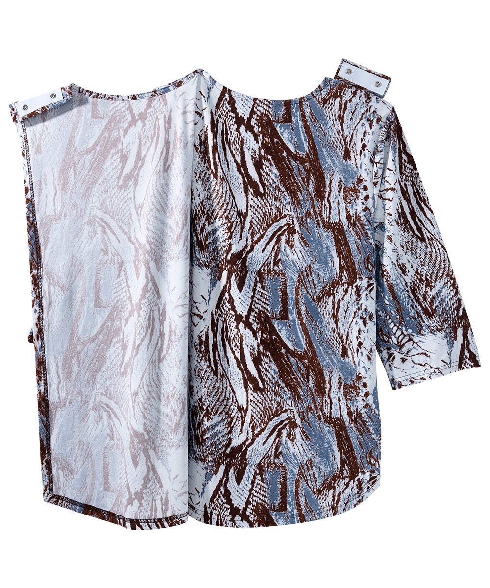 Women's Open Back High-Low Top - Silverts 17