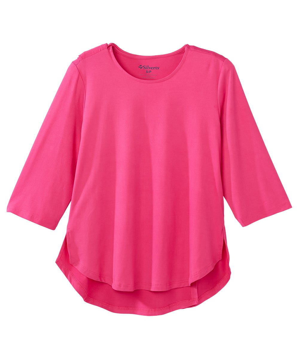 Women's Open Back High-Low Top - Clearance - Silverts 18
