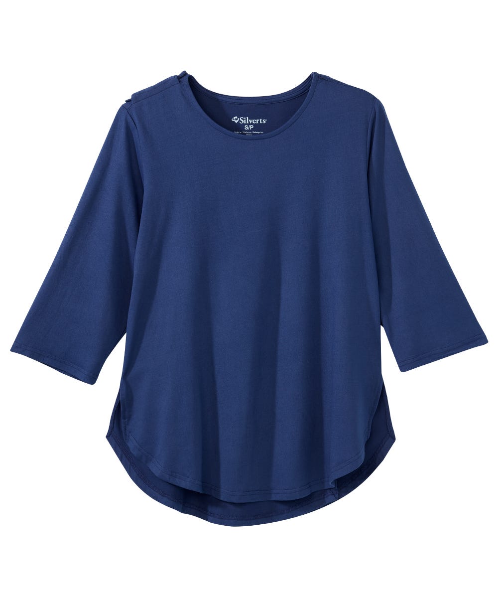 Women's Open Back High-Low Top - Clearance - Silverts 23