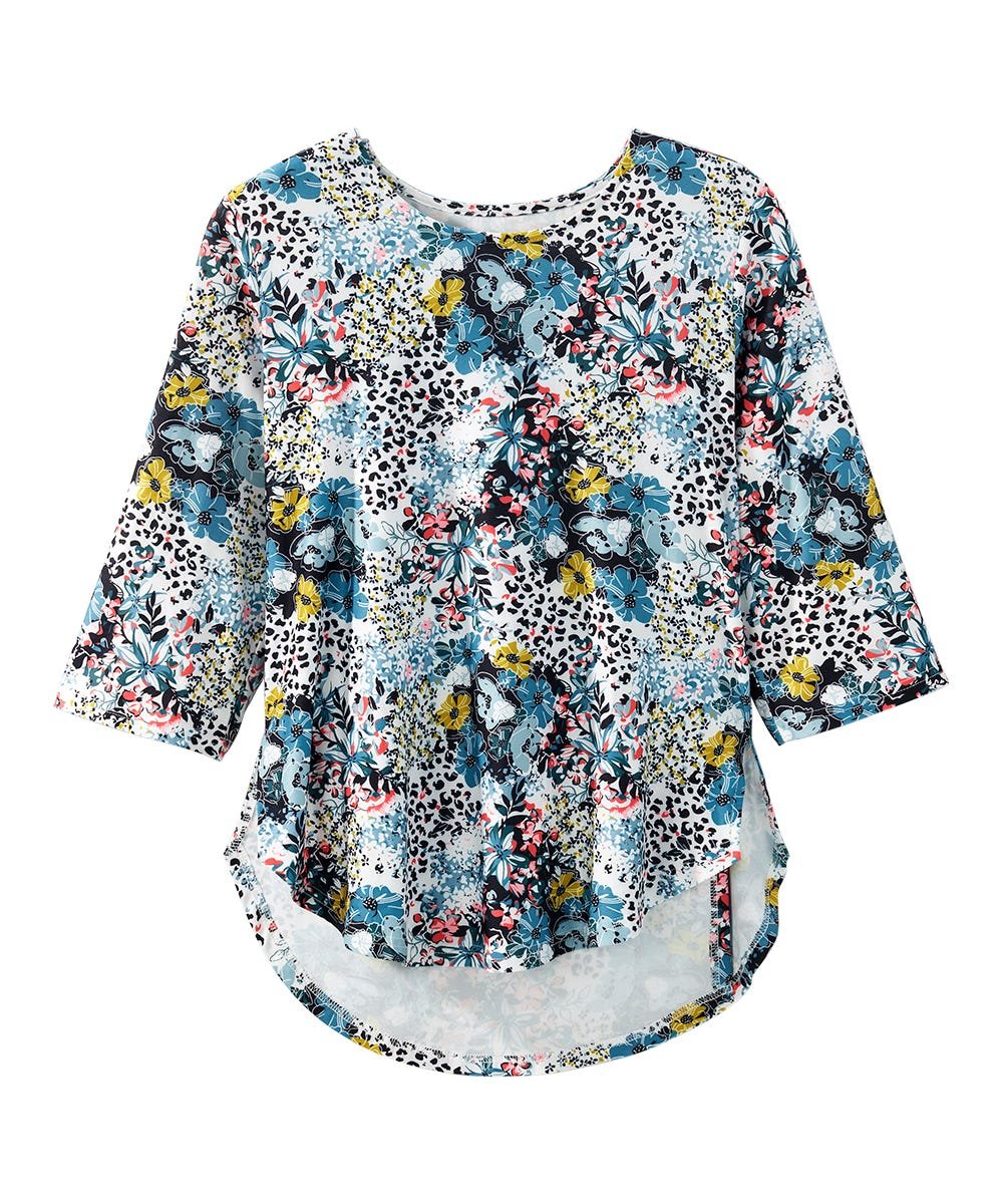 Women's Open Back High-Low Top - Silverts 5