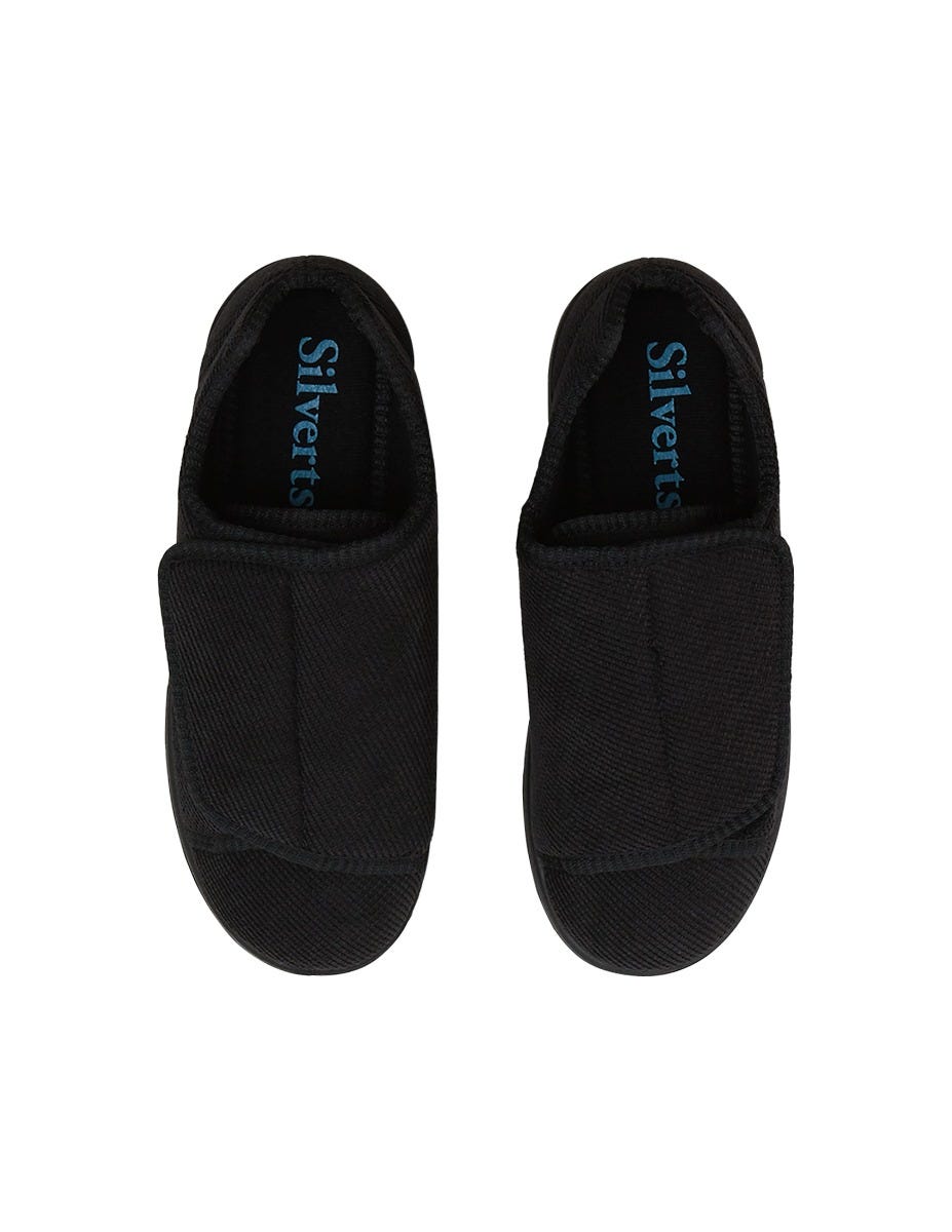 Women’s Slippers with Easy Closures – Adjustable Fit (Regular to Extra Wide) - Silverts 83