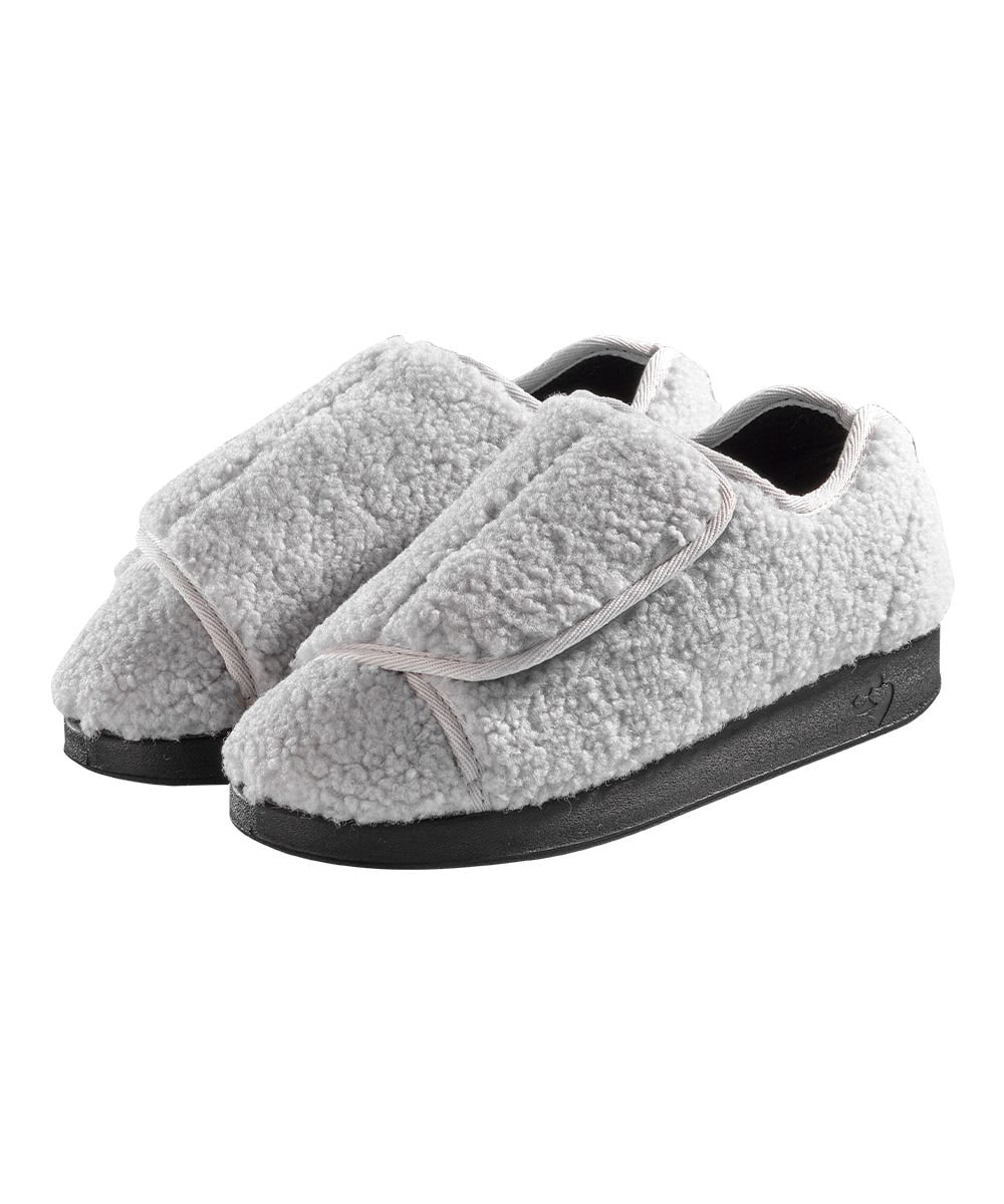 Women’s Slippers with Easy Closures – Adjustable Fit (Regular to Extra Wide) - Silverts 18