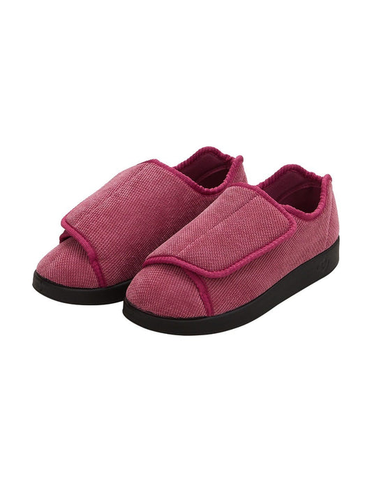 Women’s Slippers with Easy Closures – Adjustable Fit (Regular to Extra Wide) - Silverts 1