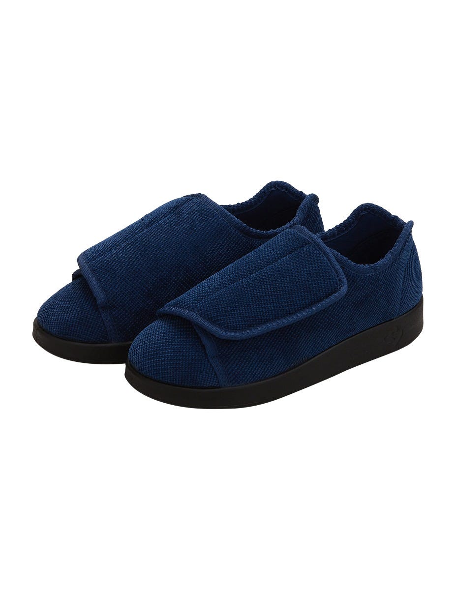 Women’s Slippers with Easy Closures – Adjustable Fit (Regular to Extra Wide) - Silverts 115