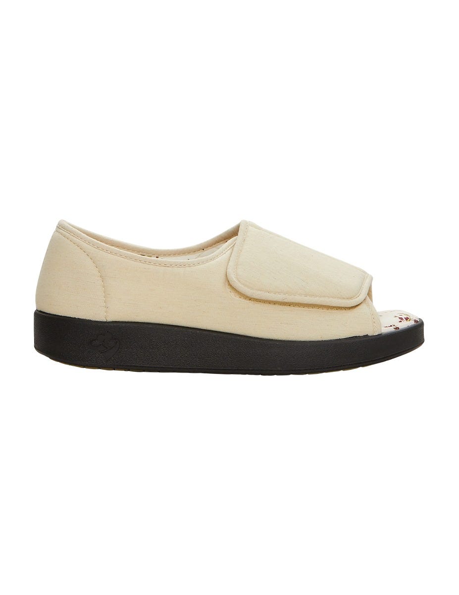 Women’s Open-Toe Shoes – Adjustable Fit (Regular to Extra Wide) - Silverts 30