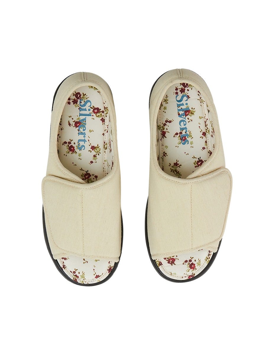 Women’s Open-Toe Shoes – Adjustable Fit (Regular to Extra Wide) - Silverts 34