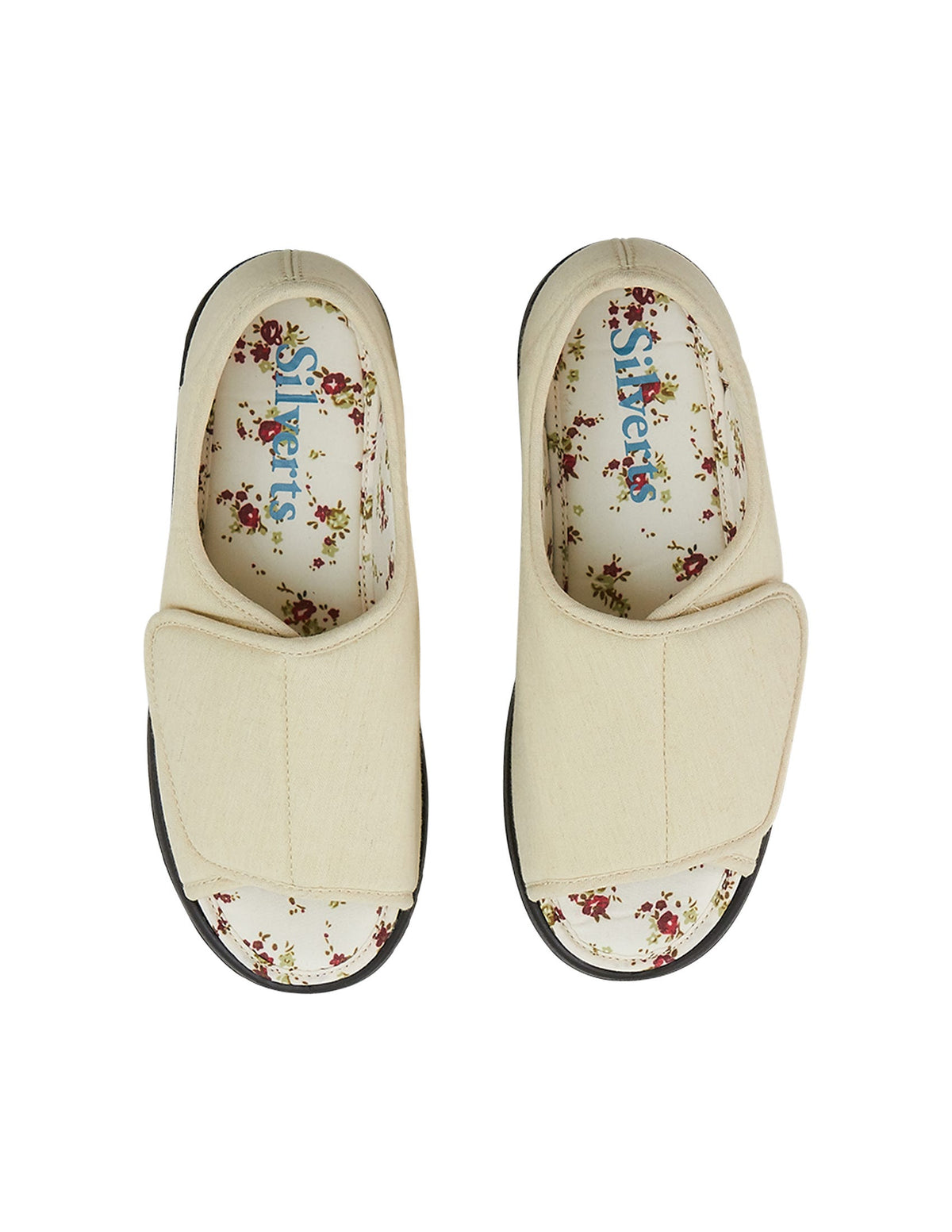Women’s Open-Toe Shoes – Adjustable Fit (Regular to Extra Wide) - Silverts 39