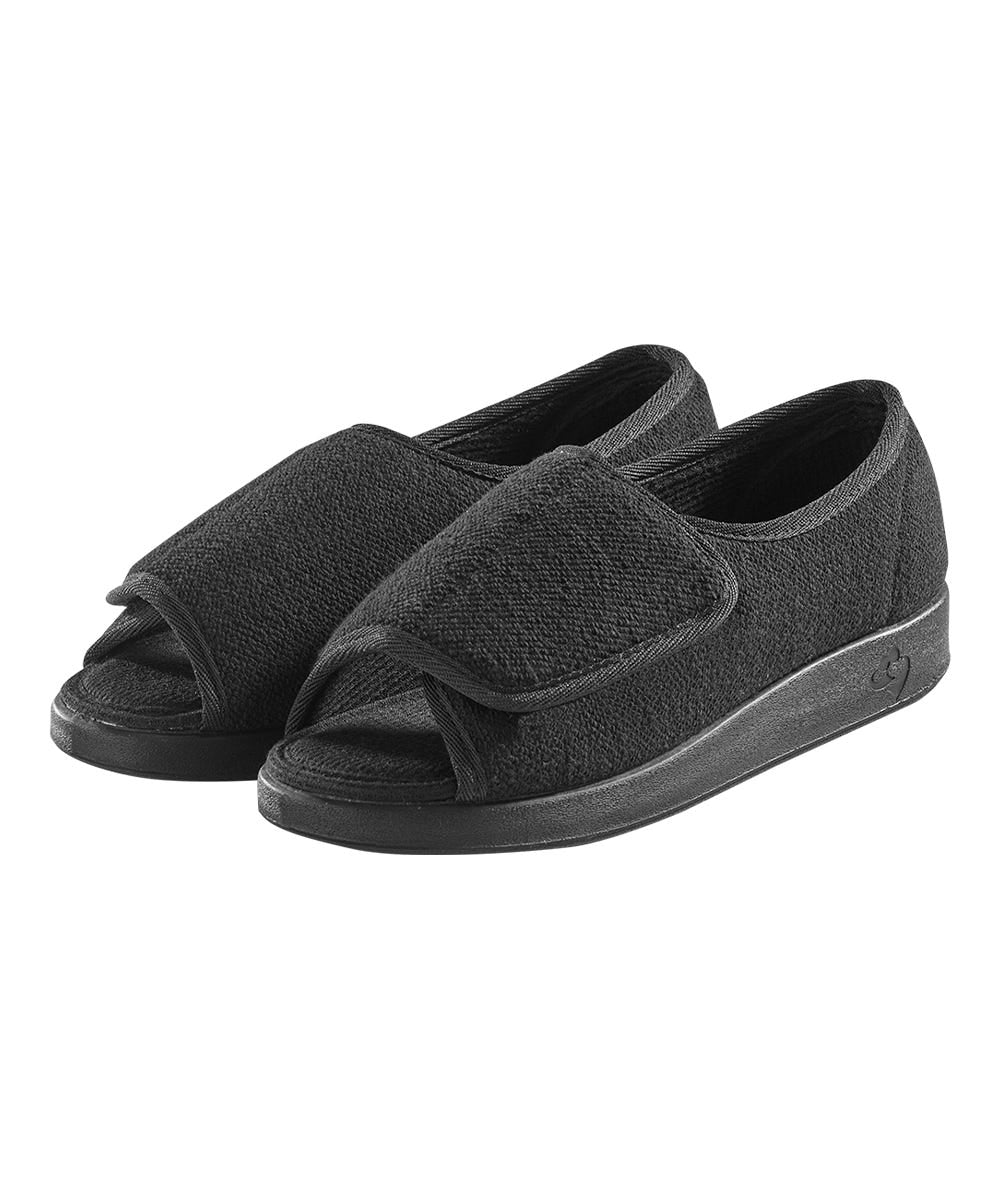 Women’s Open-Toe Shoes – Adjustable Fit (Regular to Extra Wide) - Silverts 10