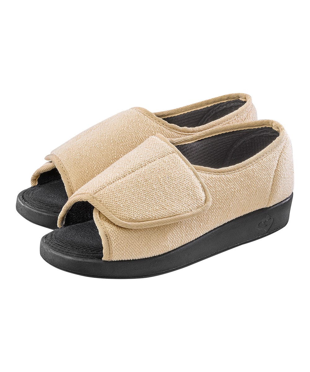 Women’s Open-Toe Shoes – Adjustable Fit (Regular to Extra Wide) - Silverts 16