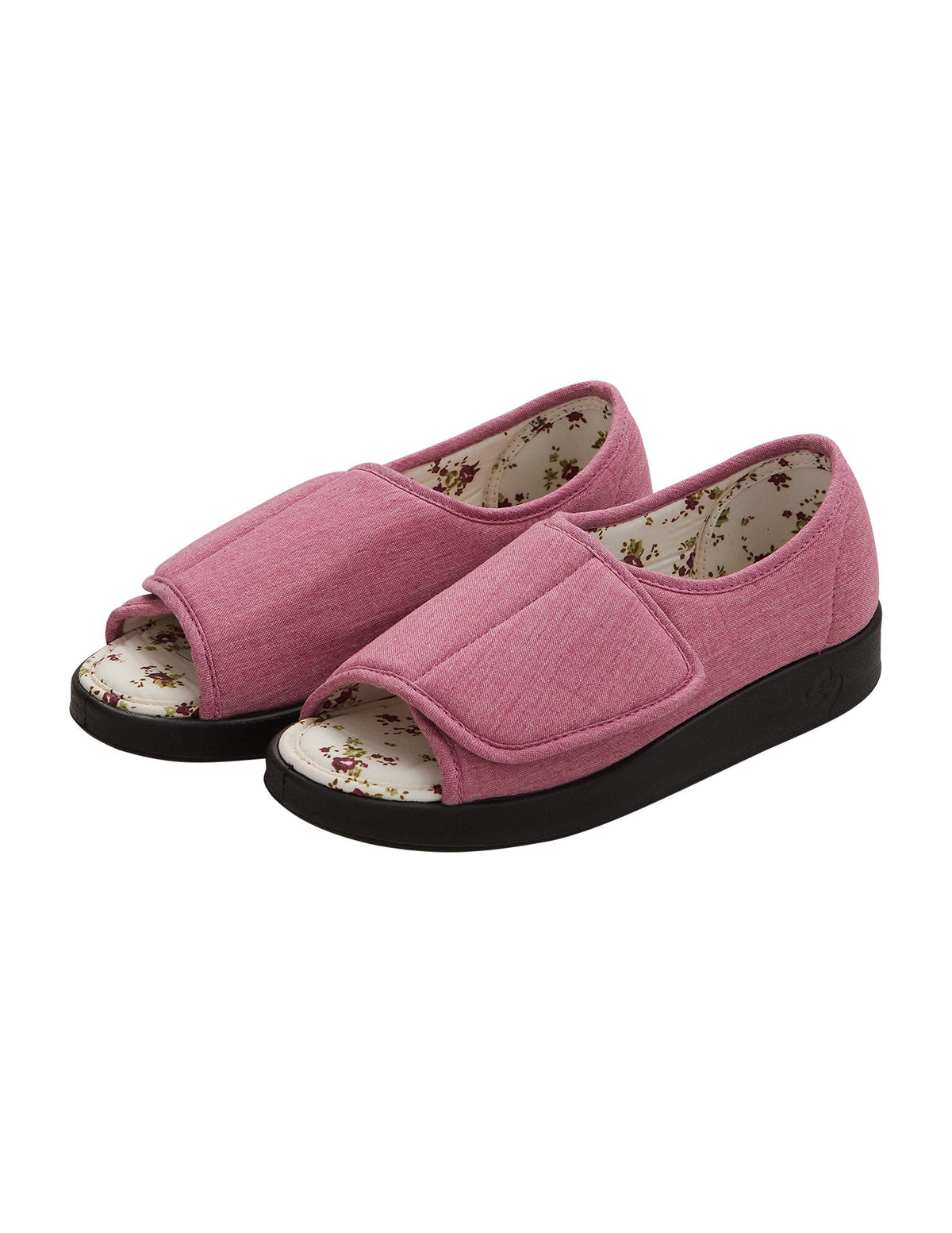 Women’s Open-Toe Shoes – Adjustable Fit (Regular to Extra Wide) - Silverts 124