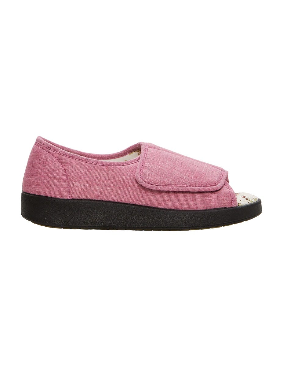 Women’s Open-Toe Shoes – Adjustable Fit (Regular to Extra Wide) - Silverts 146