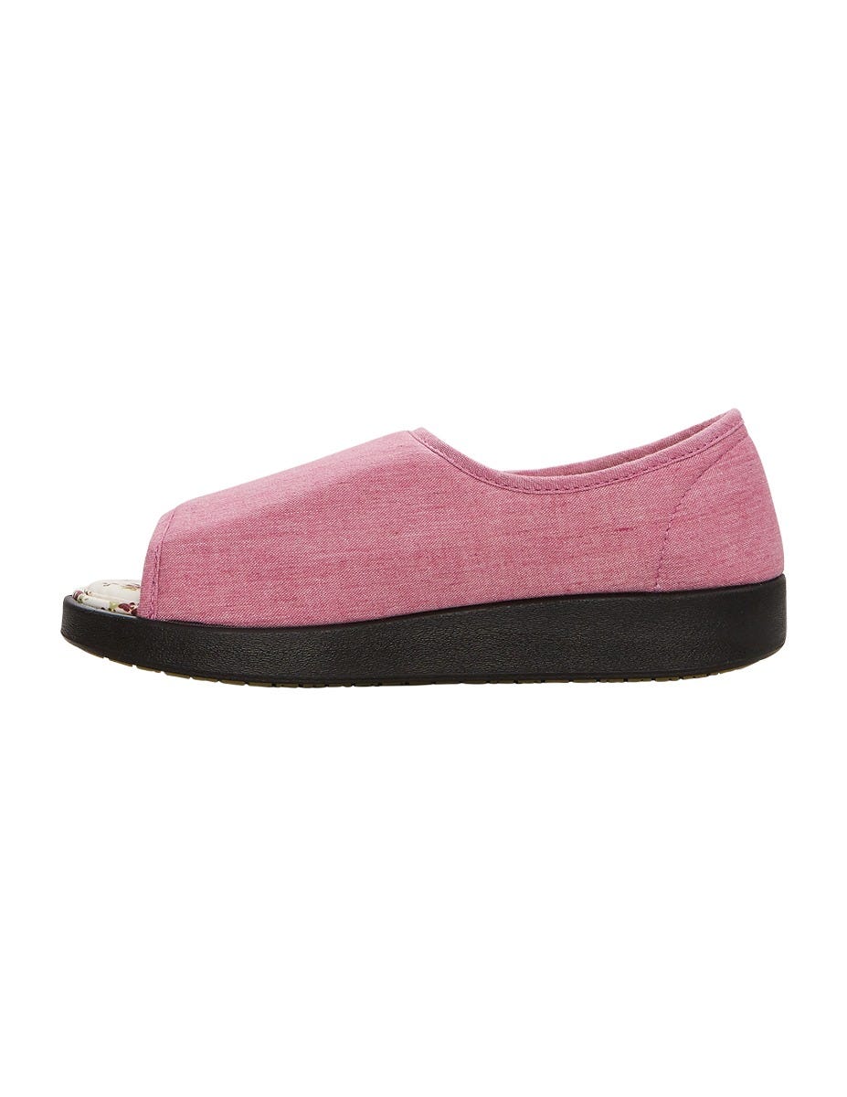 Women’s Open-Toe Shoes – Adjustable Fit (Regular to Extra Wide) - Silverts 171