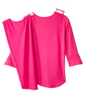 Women's Open Back Notched Neckline Top - Silverts 6