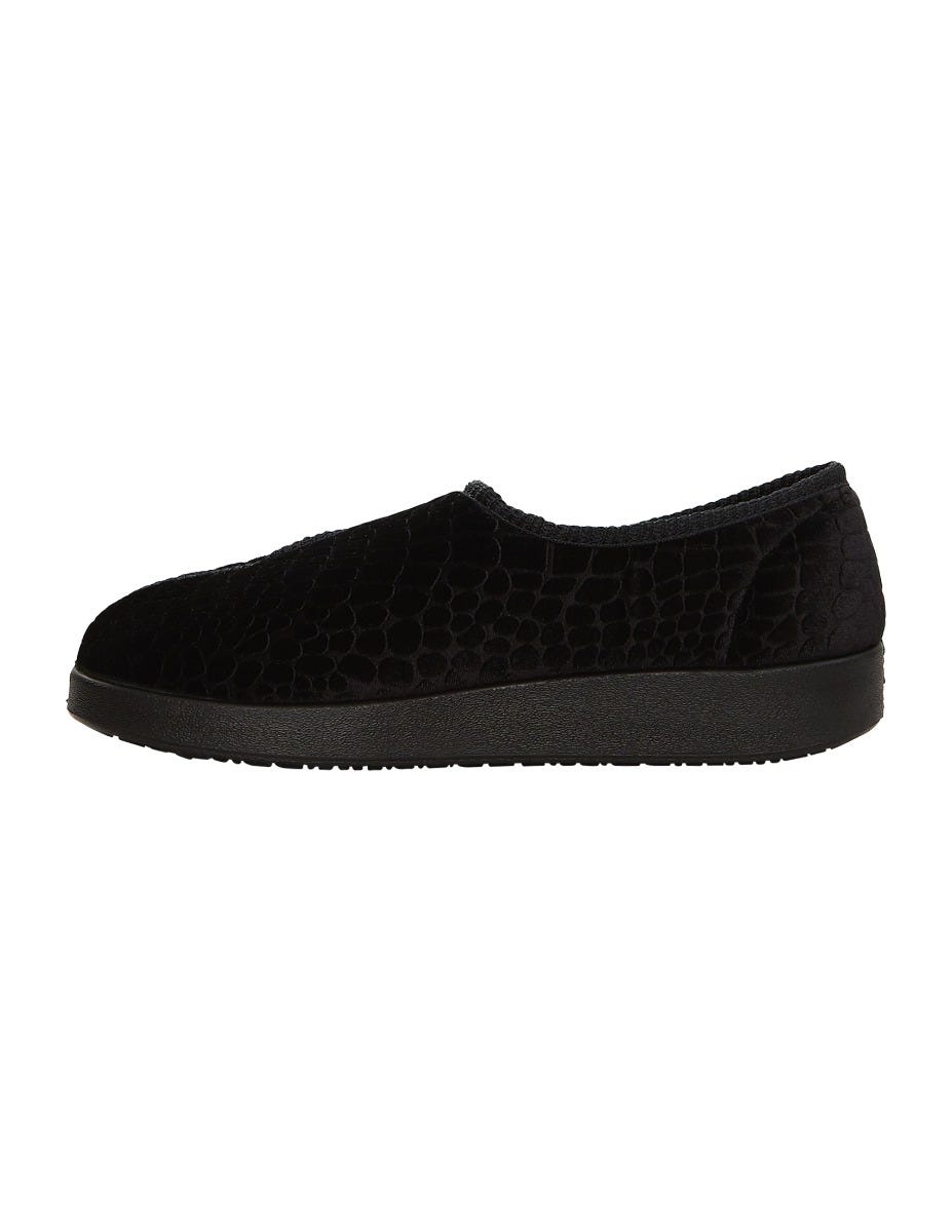 Women’s Soft Slippers with Easy Closures – Adjustable Fit (Regular to Extra Wide) - Silverts 69