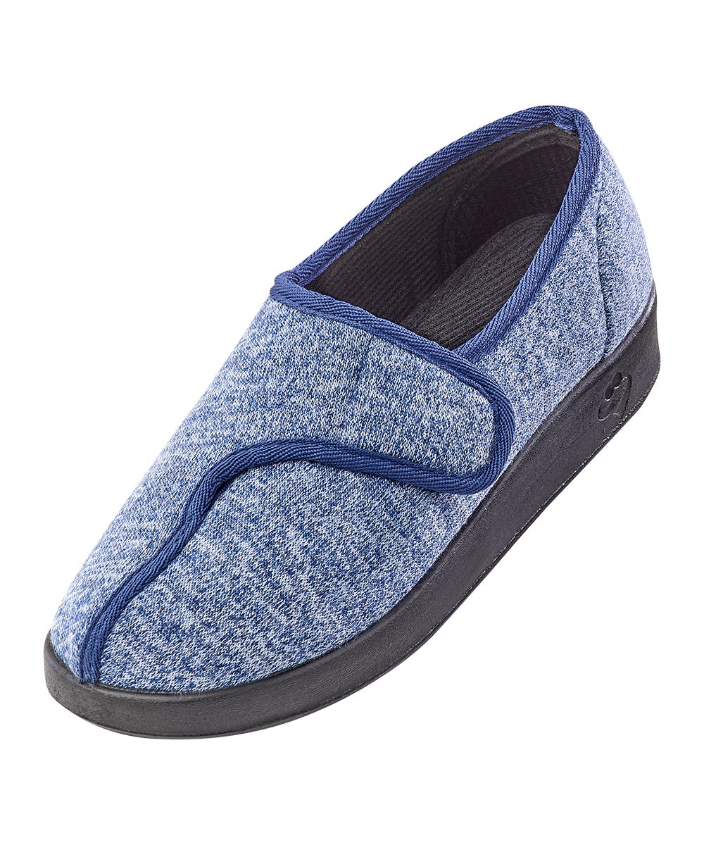 Women’s Soft Slippers with Easy Closures – Adjustable Fit (Regular to Extra Wide) - Silverts 28
