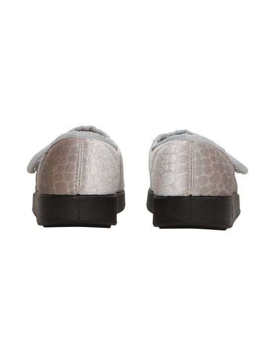 Women’s Soft Slippers with Easy Closures – Adjustable Fit (Regular to Extra Wide) - Silverts 13