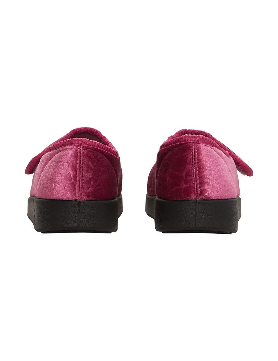 Women’s Soft Slippers with Easy Closures – Adjustable Fit (Regular to Extra Wide) - Silverts 173