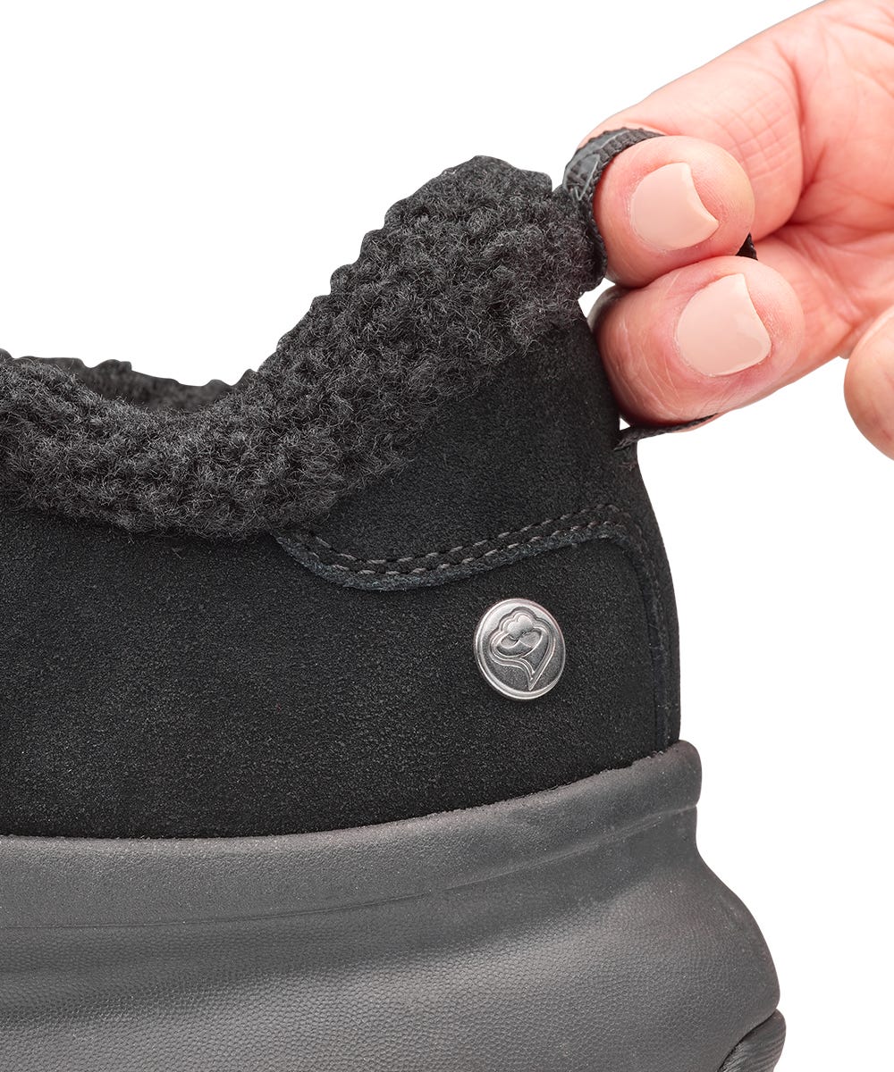 Women’s Shoes with Sherpa Lining – Adjustable Fit (Regular to Extra Wide) - Silverts 104