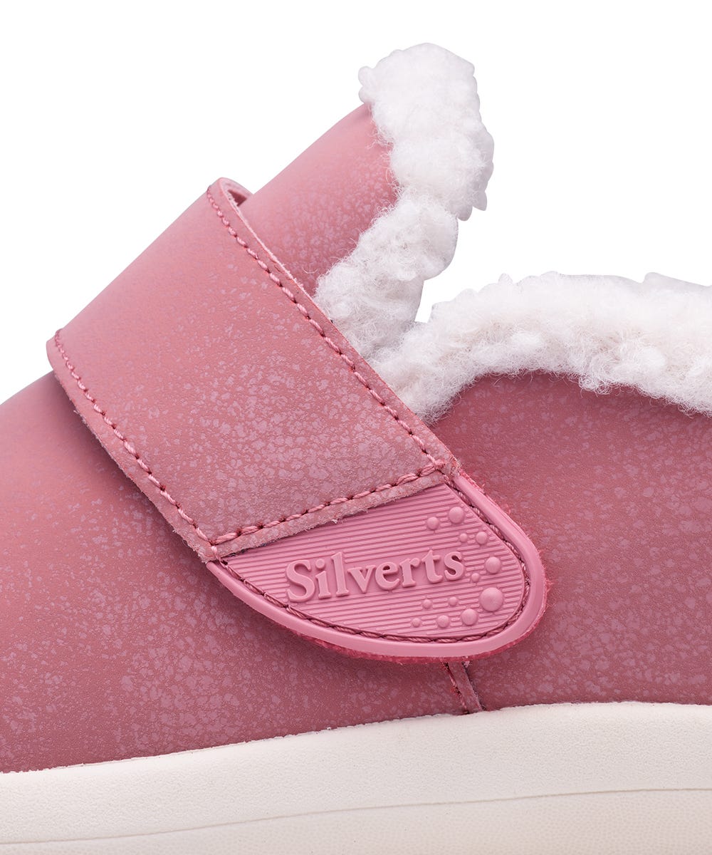Women’s Shoes with Sherpa Lining – Adjustable Fit (Regular to Extra Wide) - Silverts 217