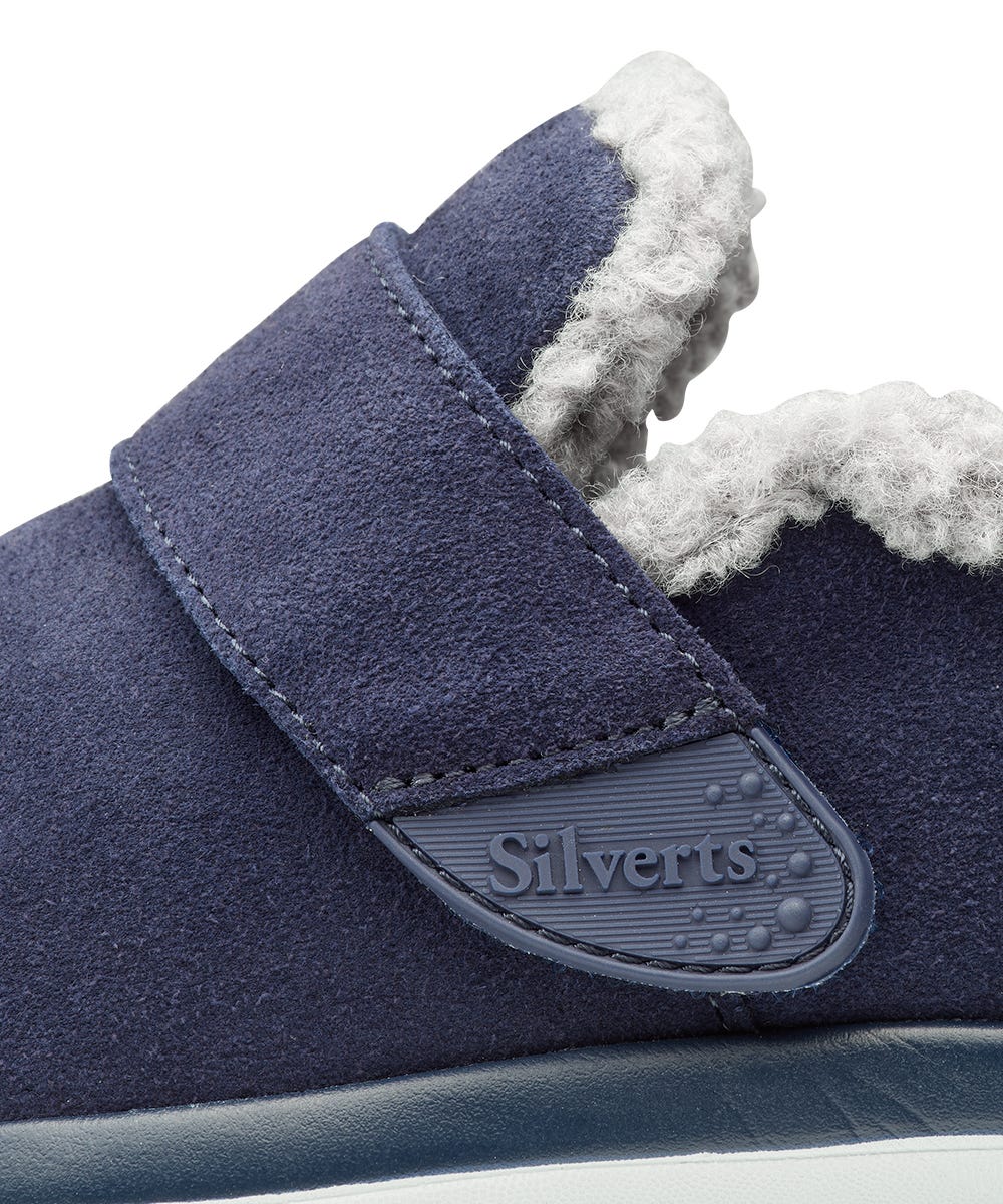 Women’s Shoes with Sherpa Lining – Adjustable Fit (Regular to Extra Wide) - Silverts 242