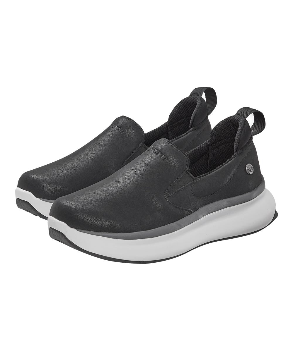 Women’s Leather Comfort Slip-On Shoes – Adjustable Fit (Regular to Extra Wide) - Silverts 10