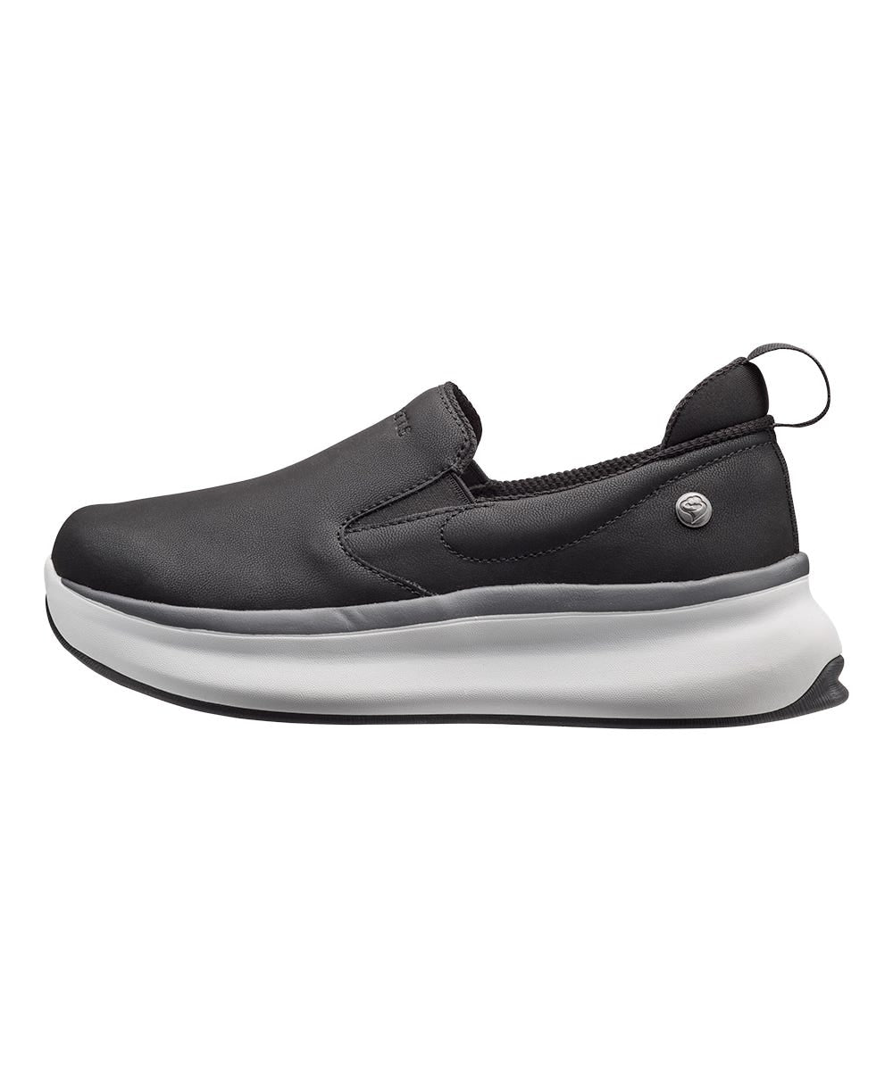 Women’s Leather Comfort Slip-On Shoes – Adjustable Fit (Regular to Extra Wide) - Silverts 23