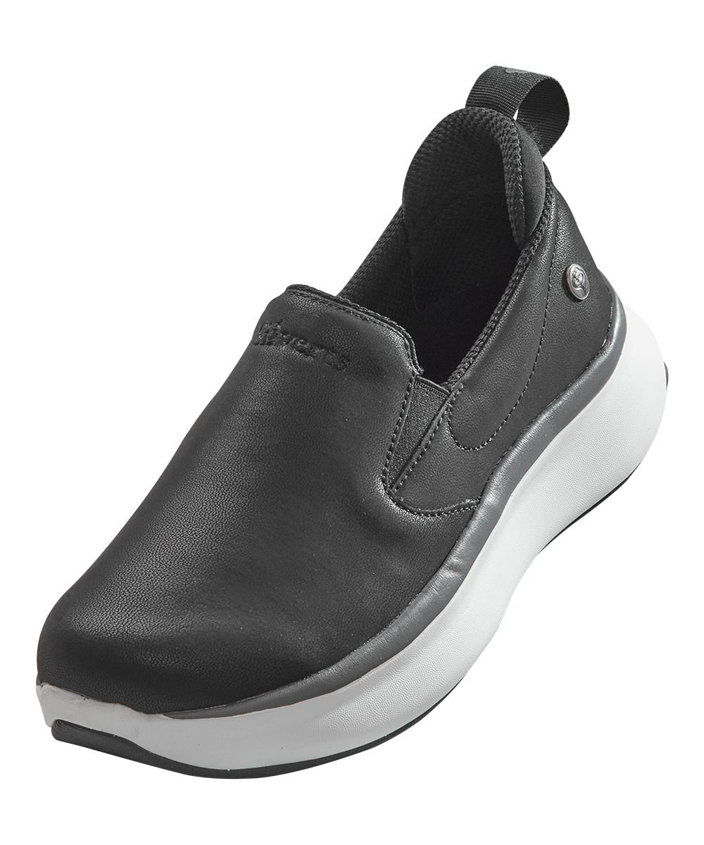 Women’s Leather Comfort Slip-On Shoes – Adjustable Fit (Regular to Extra Wide) - Silverts 24