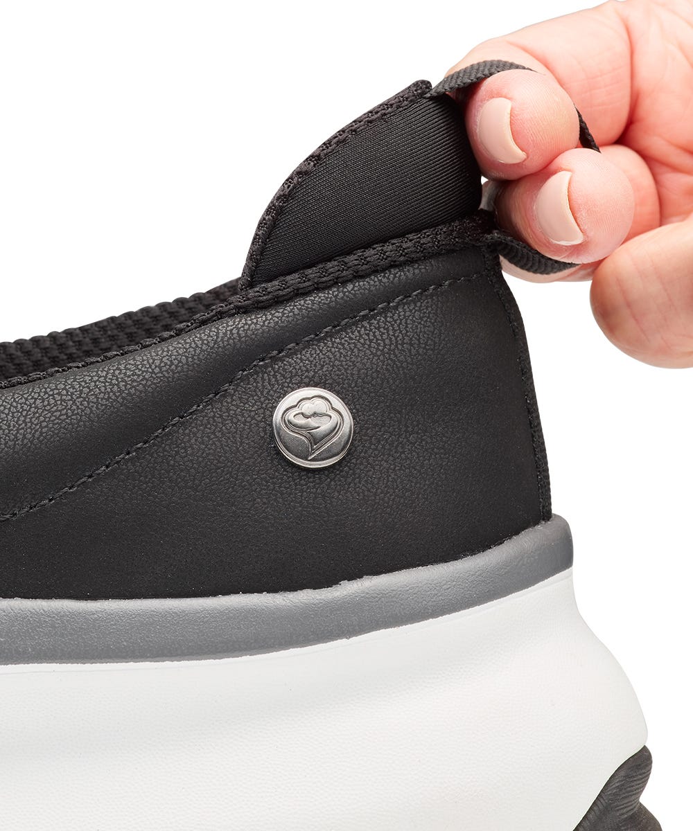 Women’s Leather Comfort Slip-On Shoes – Adjustable Fit (Regular to Extra Wide) - Silverts 26