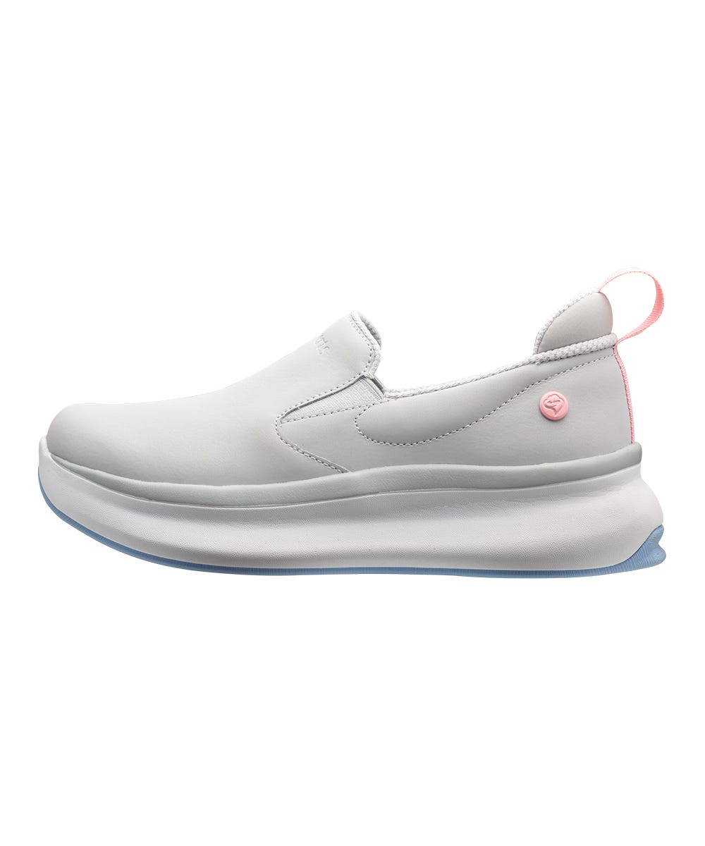 Women’s Leather Comfort Slip-On Shoes – Adjustable Fit (Regular to Extra Wide) - Silverts 196
