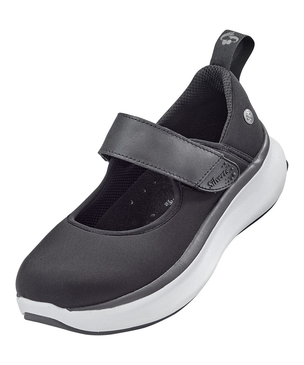 Women’s Easy-On Mary Jane Shoes – Adjustable Fit (Regular to Extra Wide) - Silverts 71