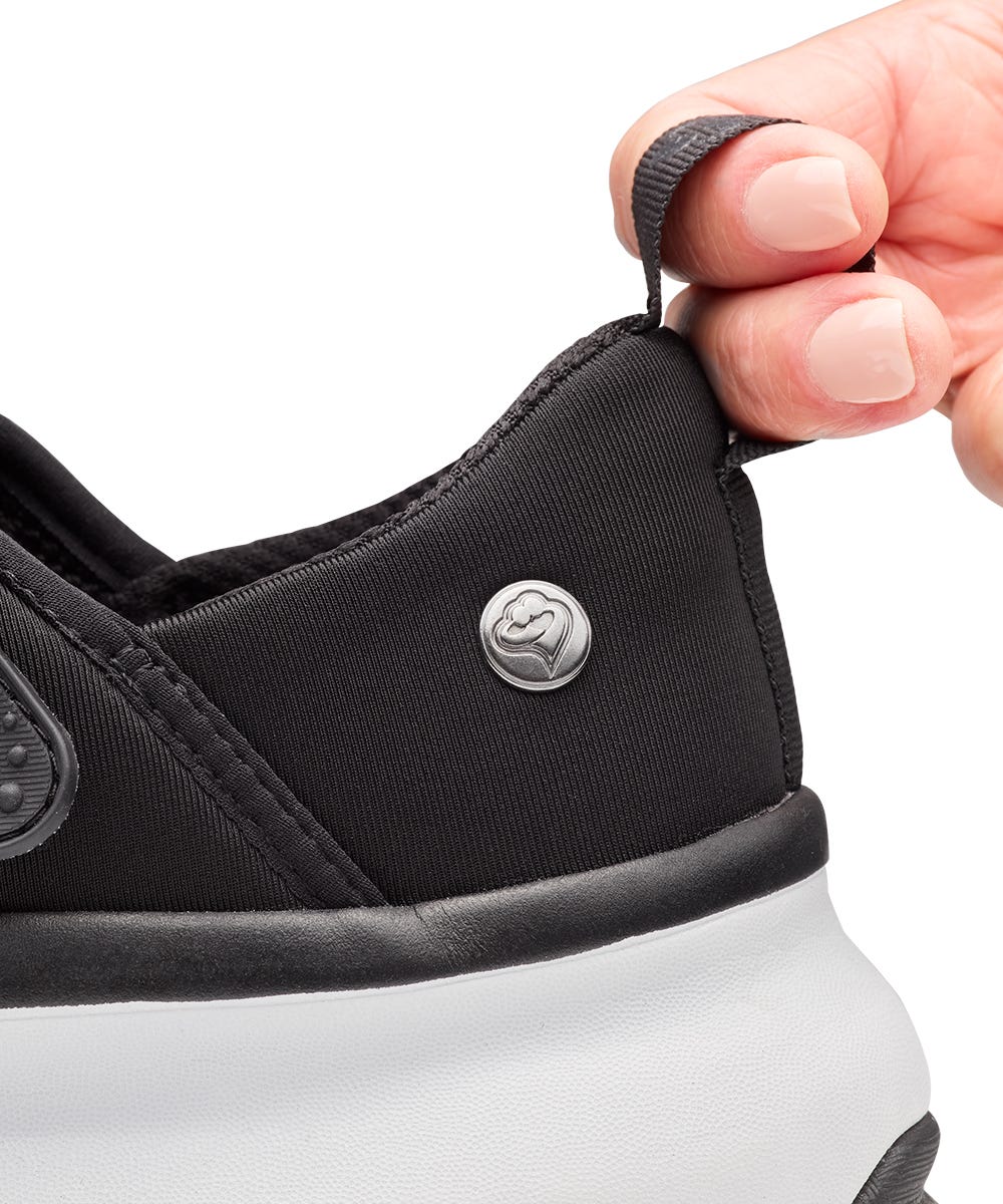 Women’s Easy-On Mary Jane Shoes – Adjustable Fit (Regular to Extra Wide) - Silverts 105