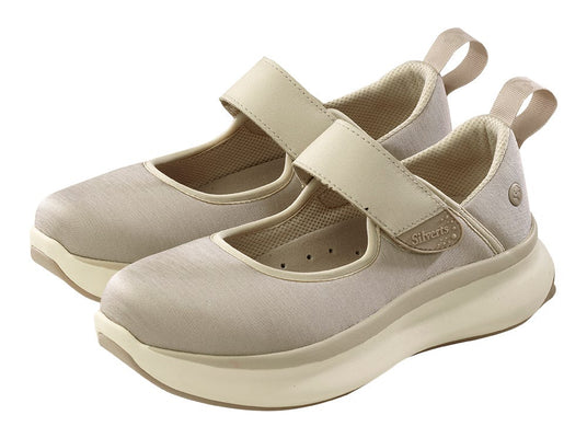 Women’s Easy-On Mary Jane Shoes – Adjustable Fit (Regular to Extra Wide) - Silverts 1