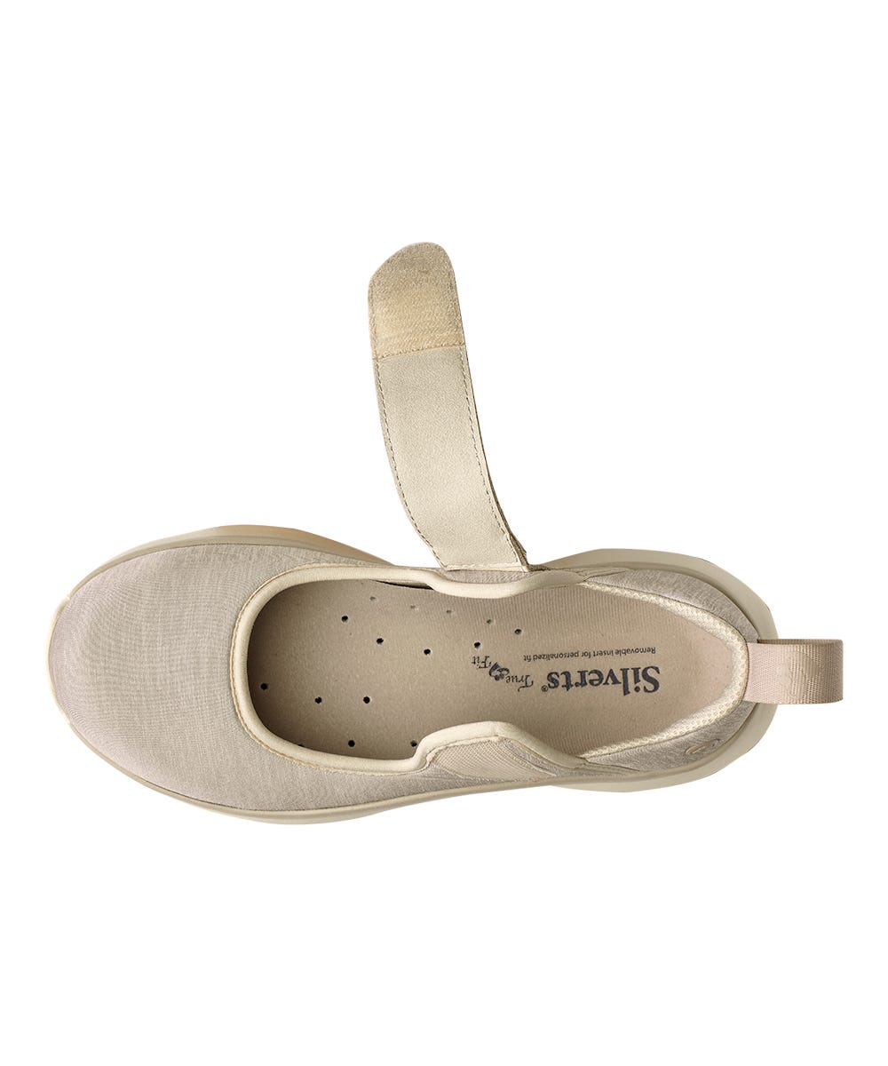 Women’s Easy-On Mary Jane Shoes – Adjustable Fit (Regular to Extra Wide) - Silverts 230