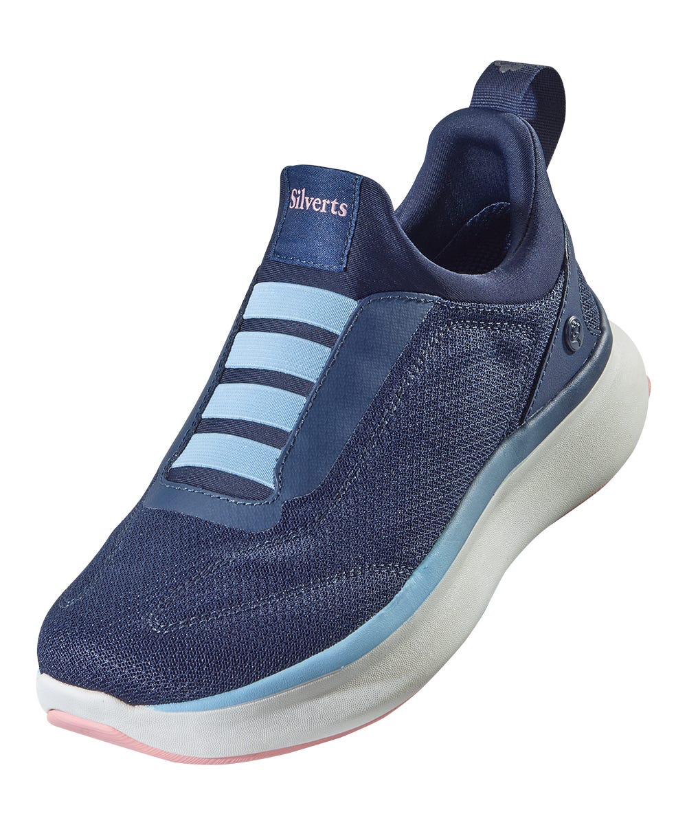 Women’s Slip-On Sneakers – Adjustable Fit (Regular to Extra Wide) - Silverts 6