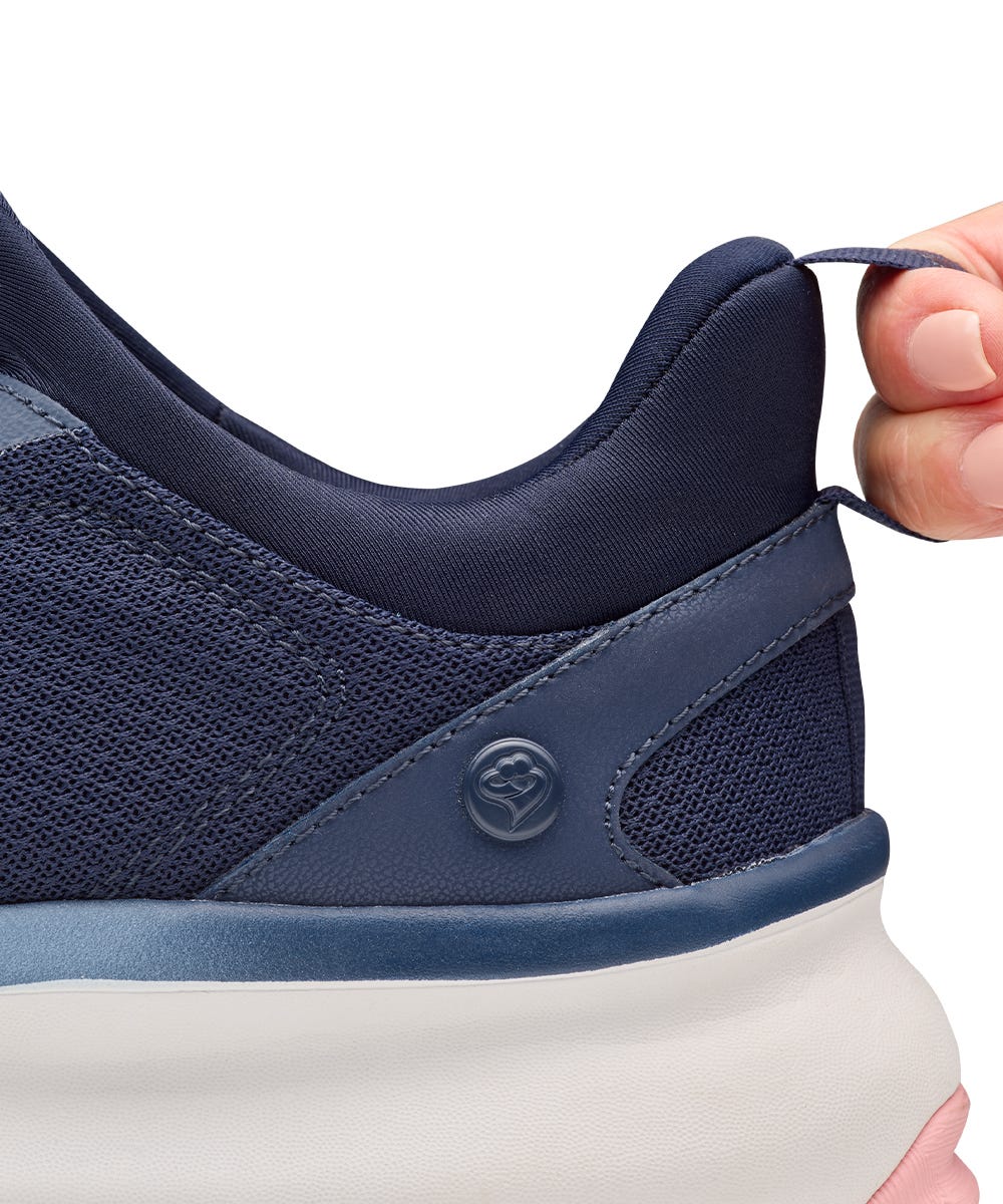 Women’s Slip-On Sneakers – Adjustable Fit (Regular to Extra Wide) - Silverts 38