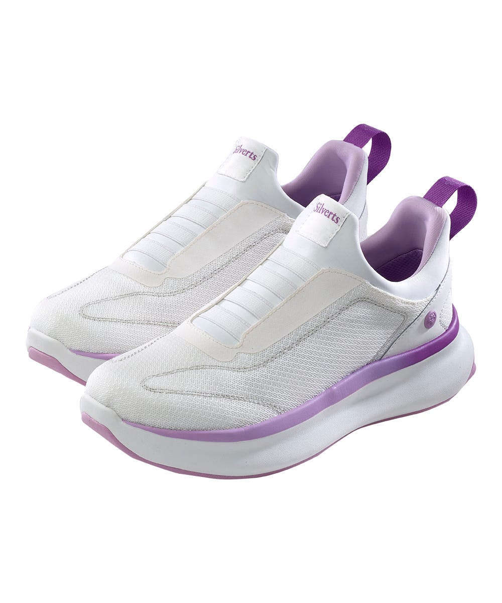 Women’s Slip-On Sneakers – Adjustable Fit (Regular to Extra Wide) - Silverts 46