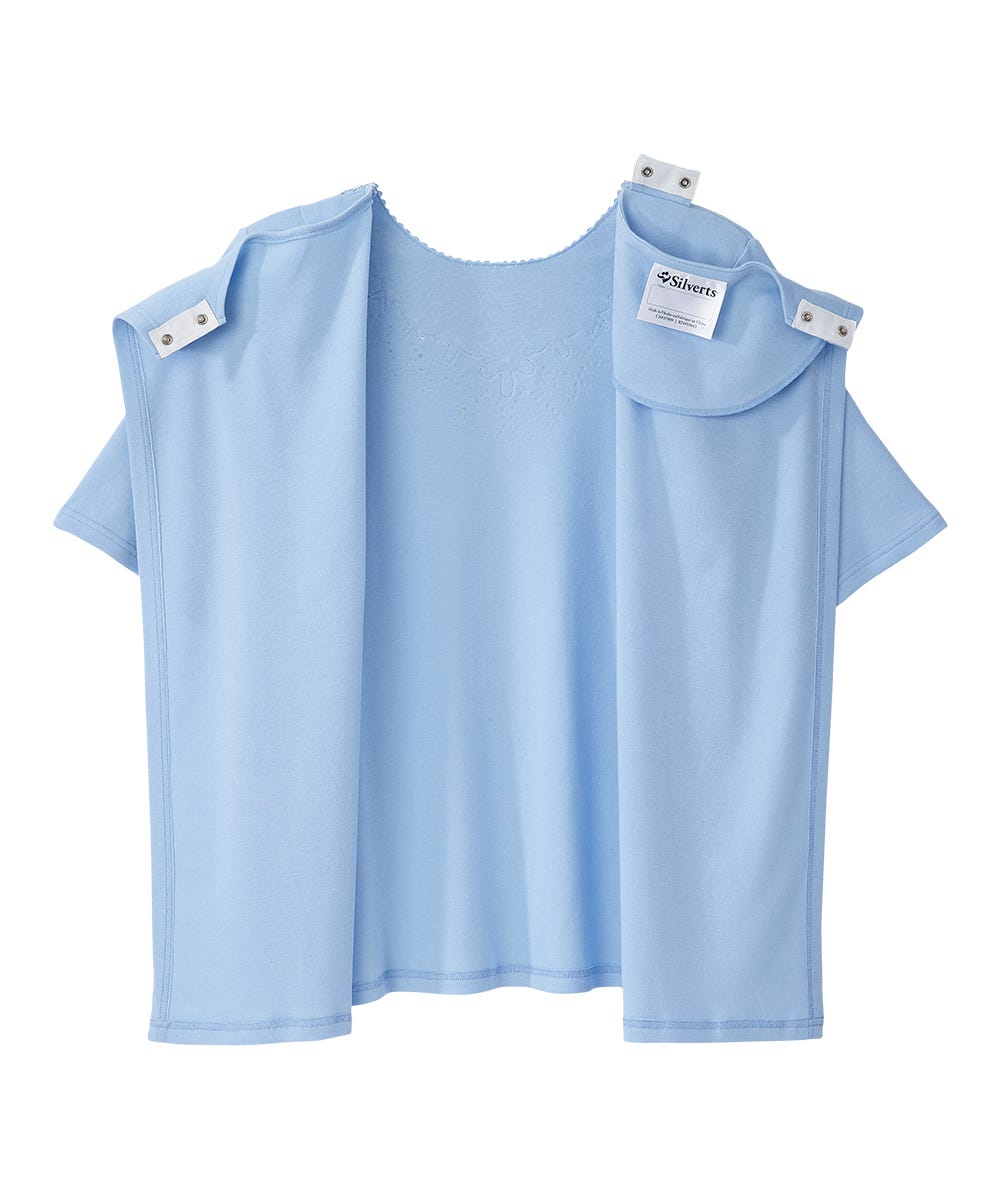 Women's Open Back Embellished Top - Silverts 23