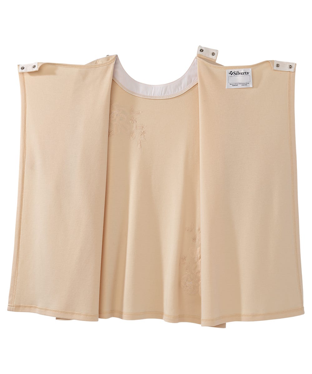 Women's Open Back Top with Embroidery Detail - Silverts 6