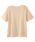 Women's Open Back Top with Embroidery Detail - Silverts 7