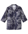 Women's Self Dressing Magnetic Closure Chambray Style Jacket