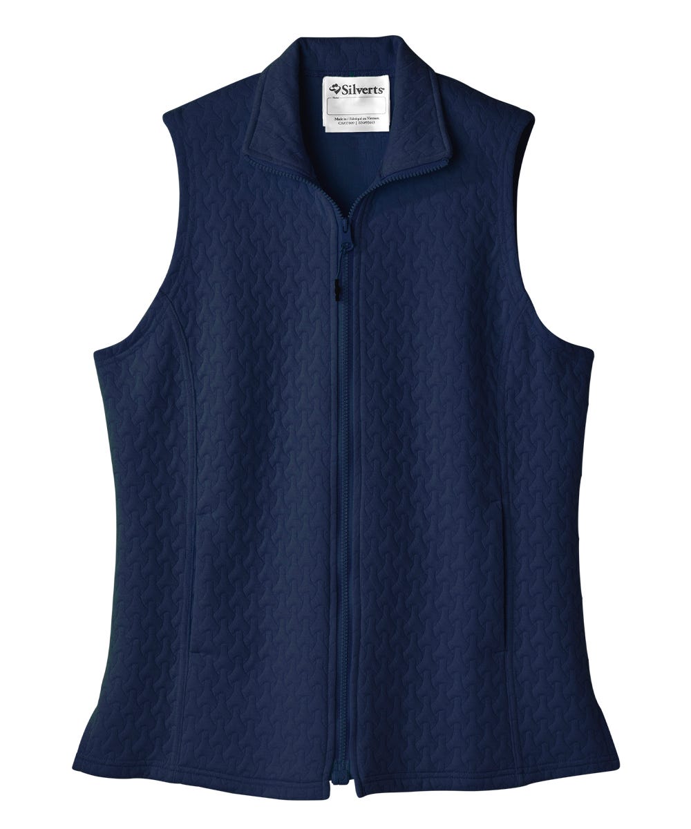 Women's Self Dressing Magnetic Zipper Vest - Silverts 13